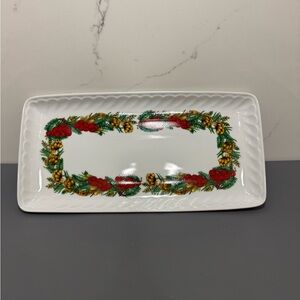 Christmas Tradition Porcelain Dish